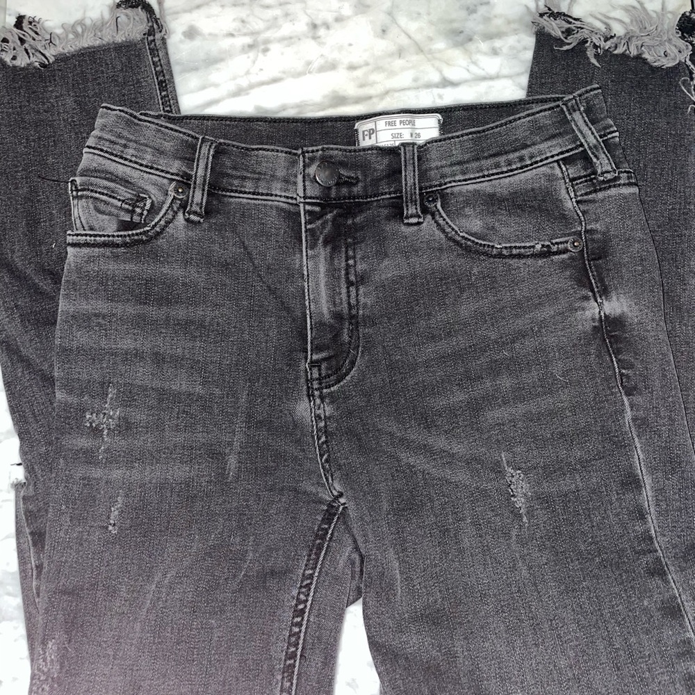 Black Free People Jeans